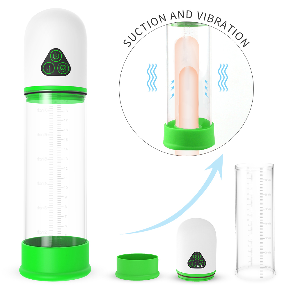 S193 Air Strong Shock And Suction Male Penis Pump - 