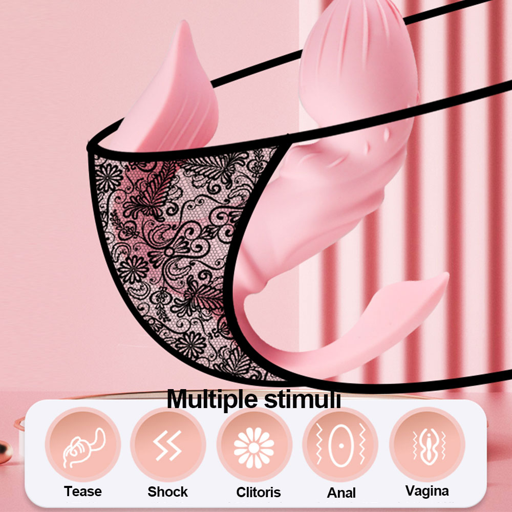 Remote-controlled Wearable Vibrating Outside Clitoral Stimulation - 