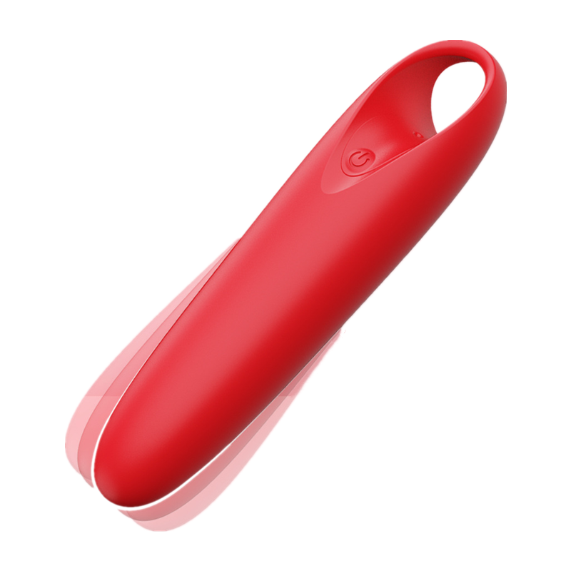 12 Frequency Strong Shock Bullet Vibrator With Finger Ring Clitoral G-Spot Stimulation Women Sex Toy - 