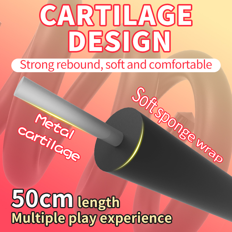 Diy 50cm Sponge Penis Lock Ring Adjustable Cock Ring - 