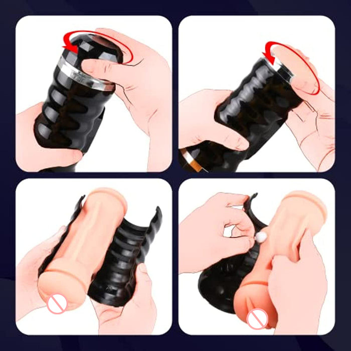 Sexy Female Voice Vagina And Oral Sex Vibration Male Masturbator - 