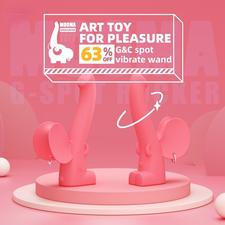 Cute Mammoth Vibrator Female G-spot Vibrator - 