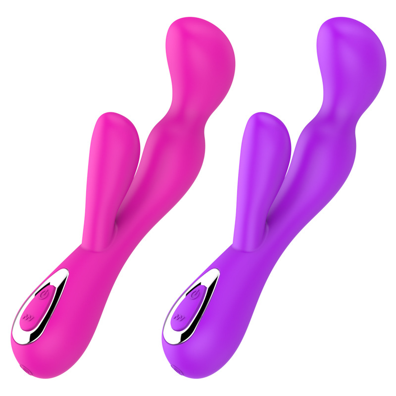 30-frequency Silicone Double-head Vibrator For Women - 
