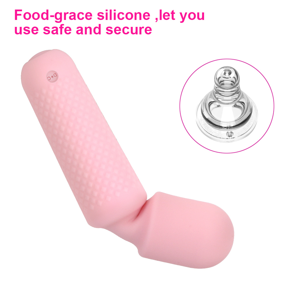 Magic Wand Pocket Vibrator Nipple Clitoris Stimulator Wand - 