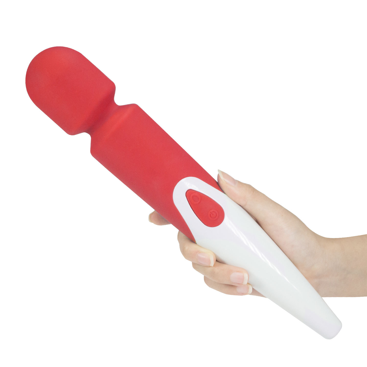 10 Speed Frequency Silicone Waterproof Wand Vibrator - 