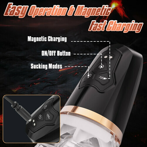 GAWK GAWK 6000 Male Masturbation Cup Man Transparent Penis Exercise Cup - 