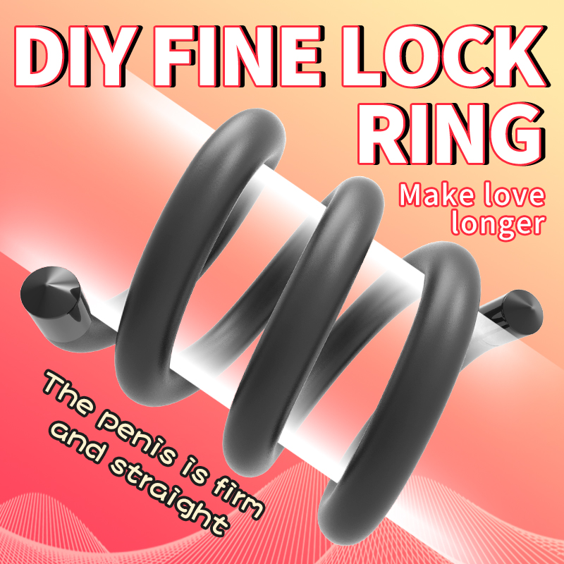 Diy 50cm Sponge Penis Lock Ring Adjustable Cock Ring - 