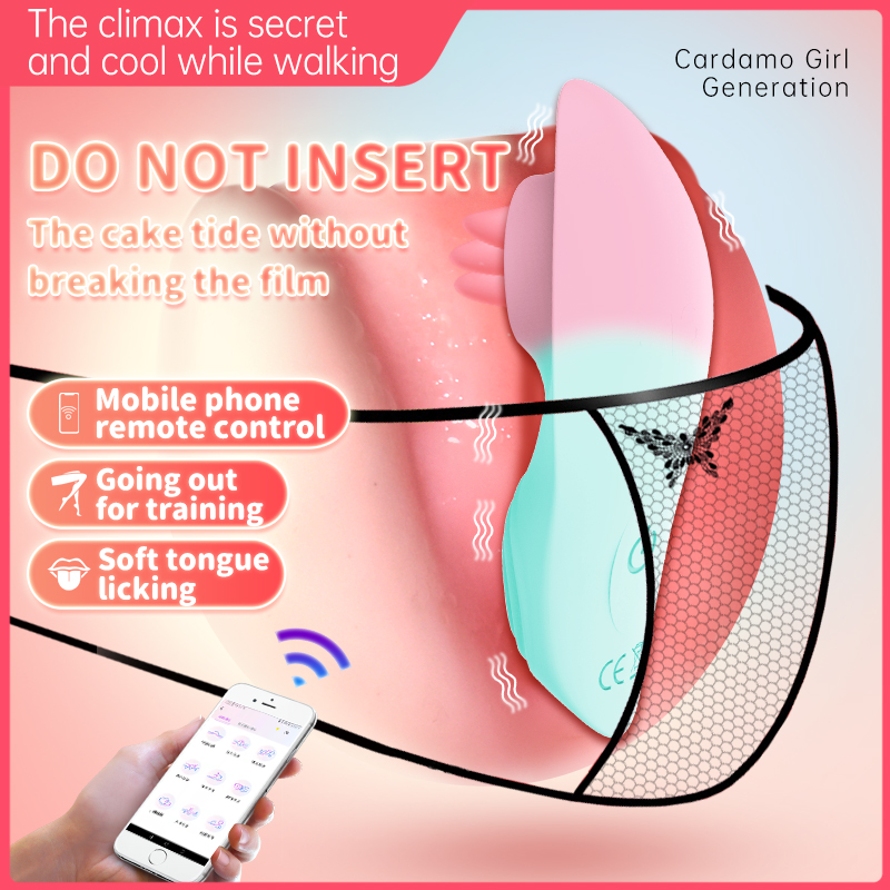 App Remote Control Invisible Panty Vibrator & Clitoris Stimualtor - 