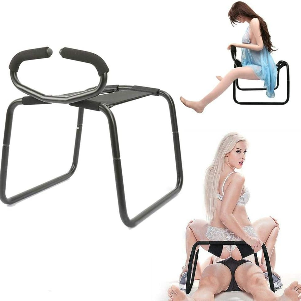 Multi-position Sex Chair with Foam Armrest, Multifunction Detachable Stretch Chair - 