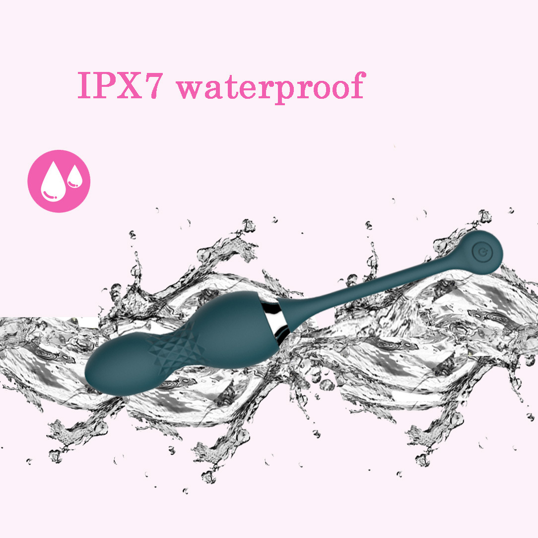 Wireless Remote Control Electric Shock Vibration Kegal Balls - 