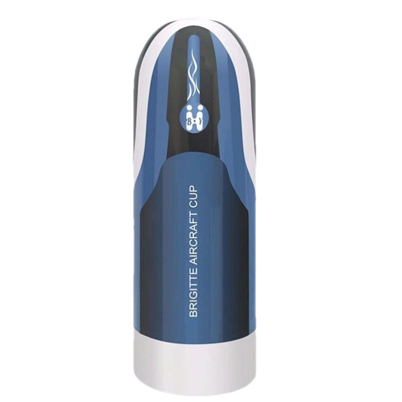 Manual/Vibration Male Masturbator Cup Hands-free Penis Exercise Sex Toy - 