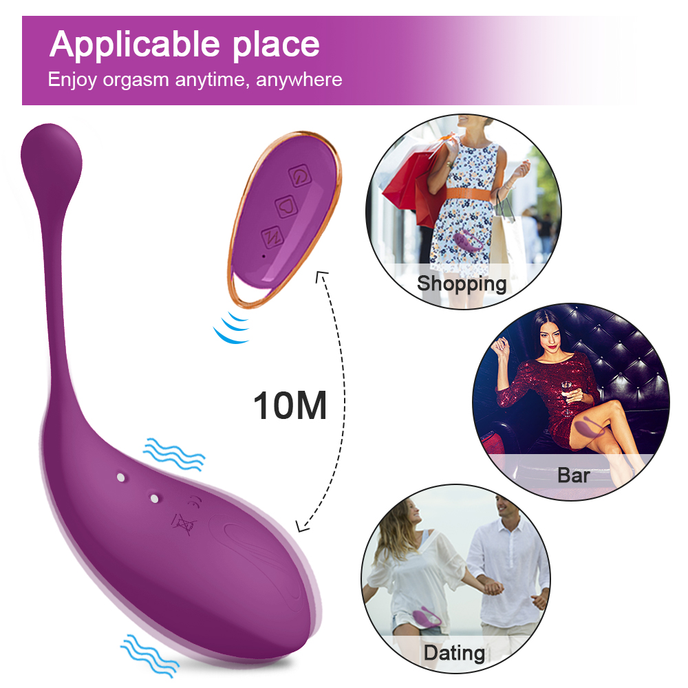 Wireless Vibrator For Female Woman G-spot Love Egg - 