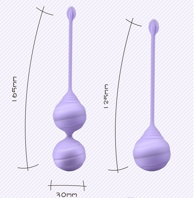 Silicone Kegel Balls Vaginal Muscle Exerciser - 