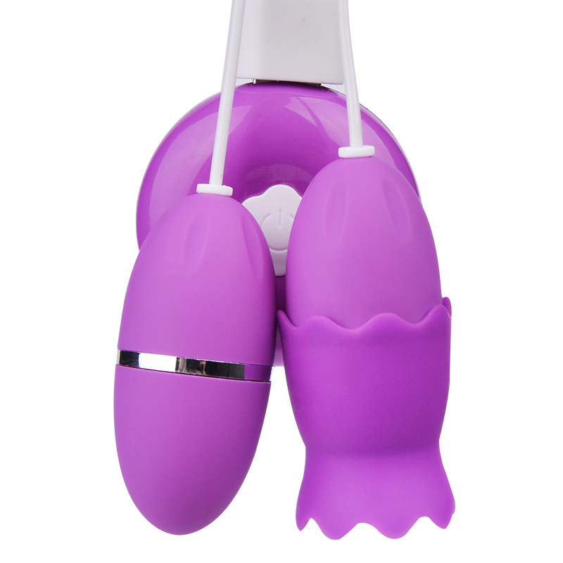 Tongue Licking Clitoral Nipple Massage Vibrator For Her - 