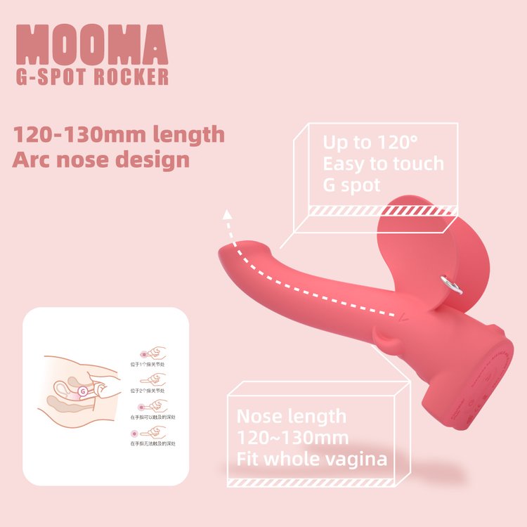 Cute Mammoth Vibrator Female G-spot Vibrator - 