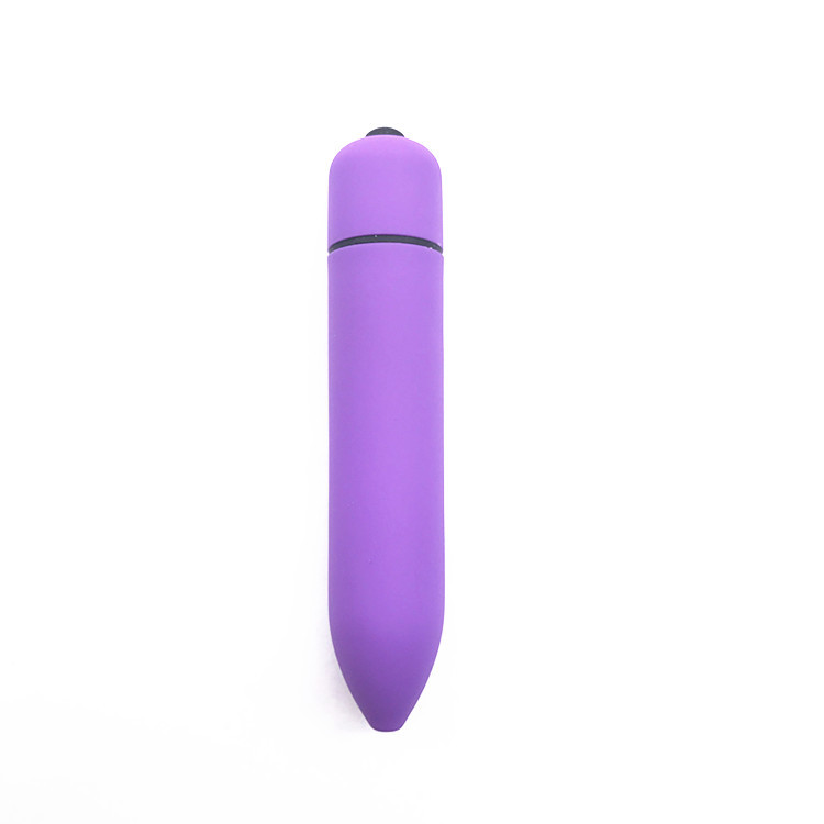 Fun Mini Bullet Vibrator 10 Frequencies Vibration Tip Frosted Vibrating Bullet - 