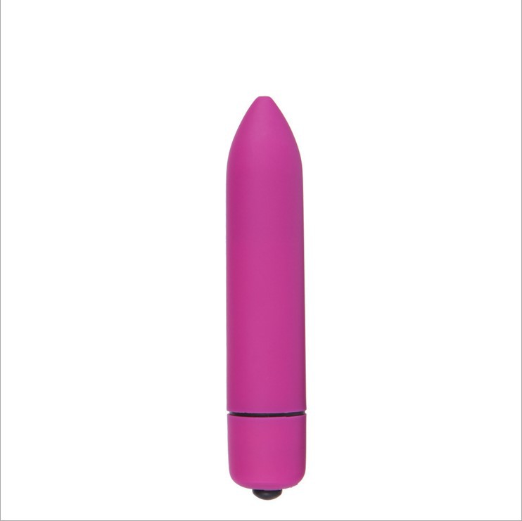 Fun Mini Bullet Vibrator 10 Frequencies Vibration Tip Frosted Vibrating Bullet - 