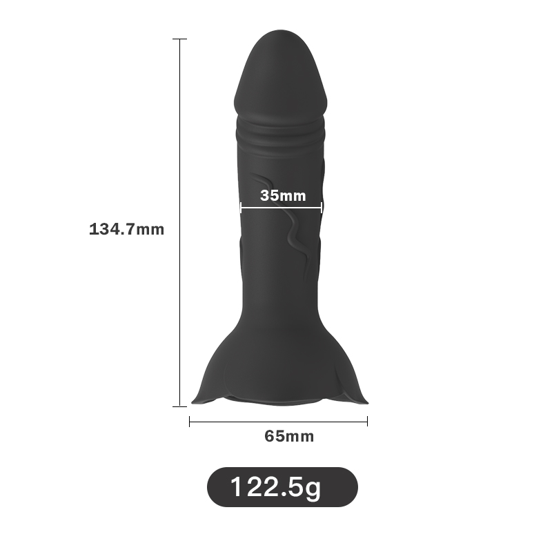 Wireless Remote Control Vibrating Rose G Spot Stimulator - 