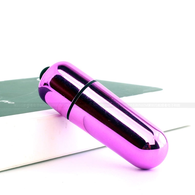 Fun Mini Bullet Vibrator 10 Frequencies Vibration Tip Frosted Vibrating Bullet - 