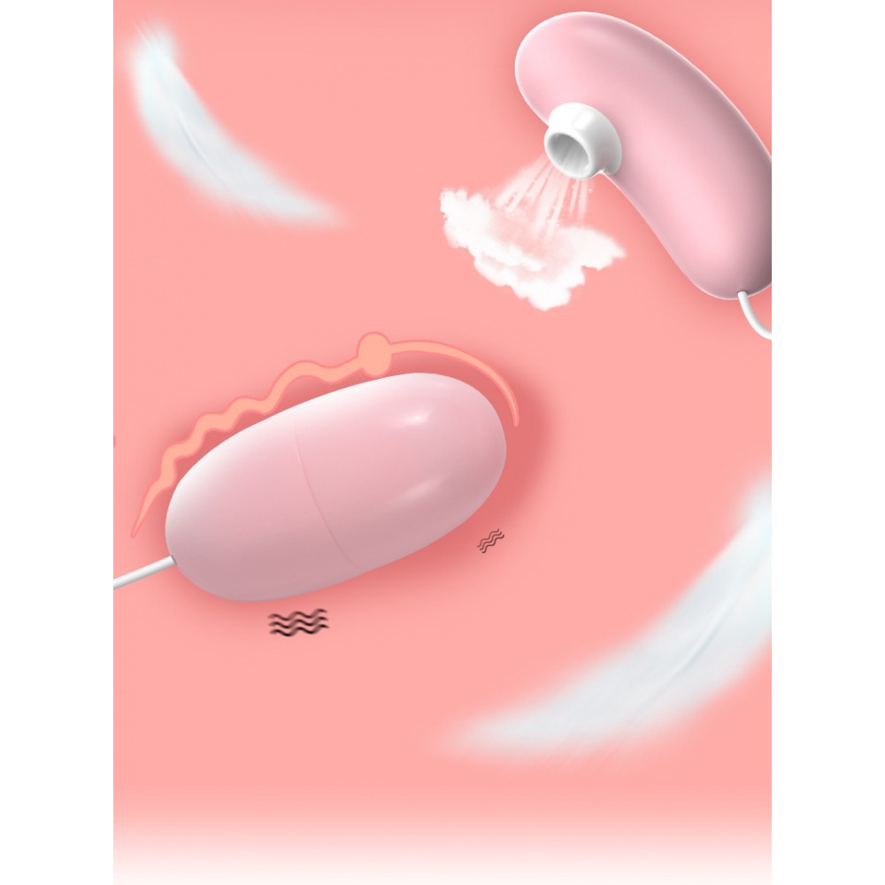 Tongue licking Vibrator Female Mini Sucking Jumping Egg - 