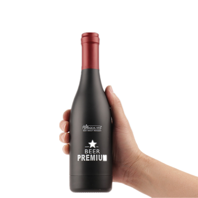 Beer Bottle Manual Male Masturbator Cup Sex Toys For Men - 