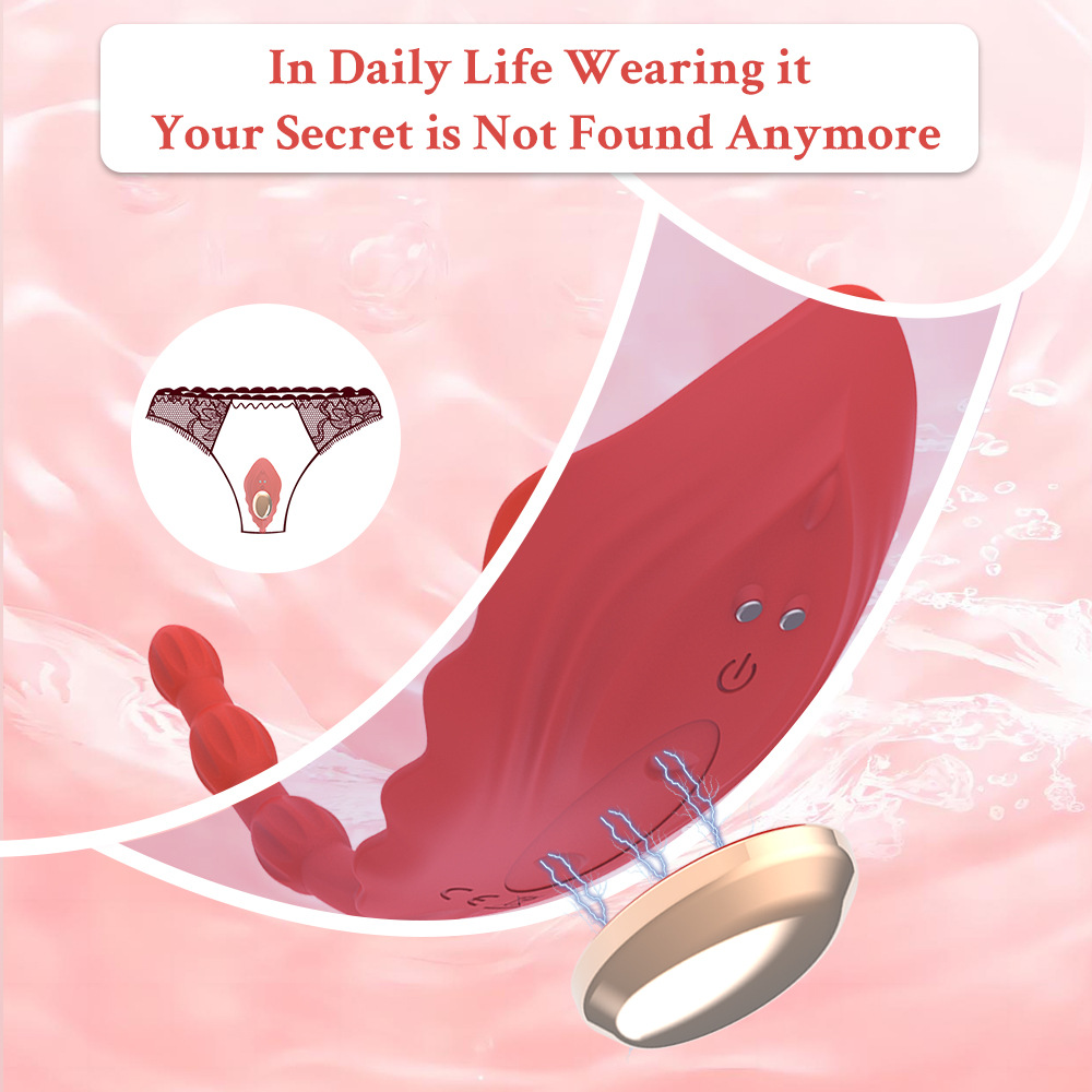 App & Wireless Remote Control Panty Vibrator 9 Frequency Clitoral G-Spot Stimulation Sex Toy For Women - 