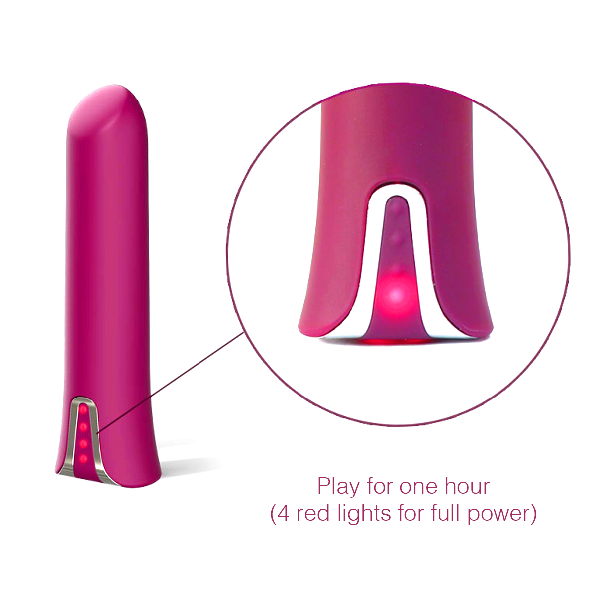 10 Frequency Bullets Vibrators Anal Plug Butt Soft Silicone Prostate Massager - 