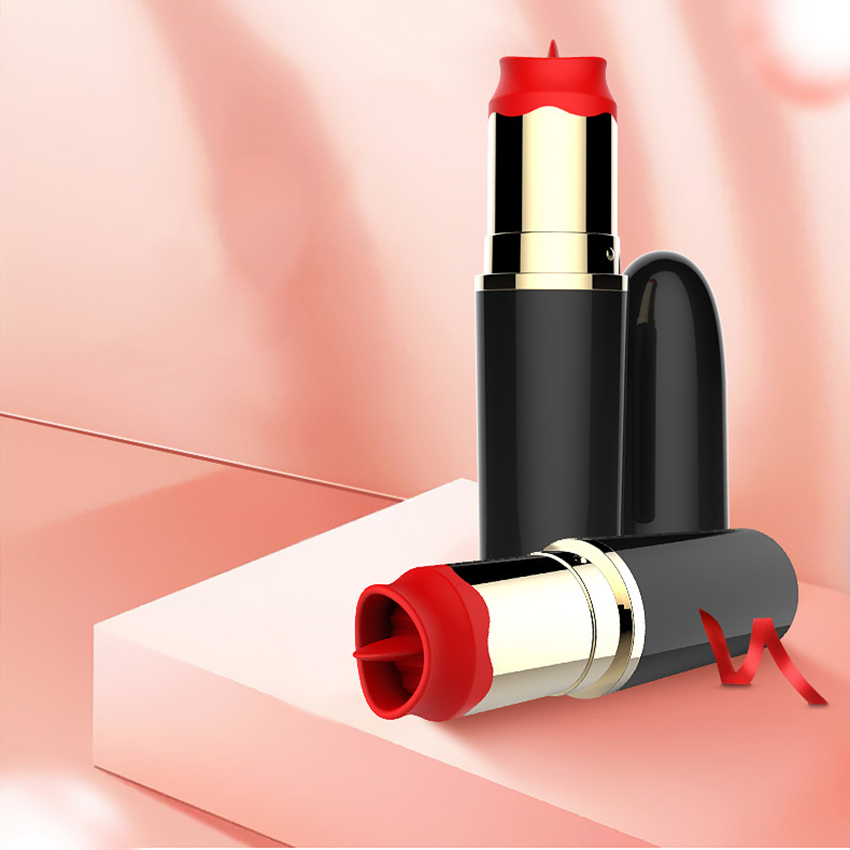 Undercover Freak Lipstick Licking Vibrator Female Masturbation Toy - 