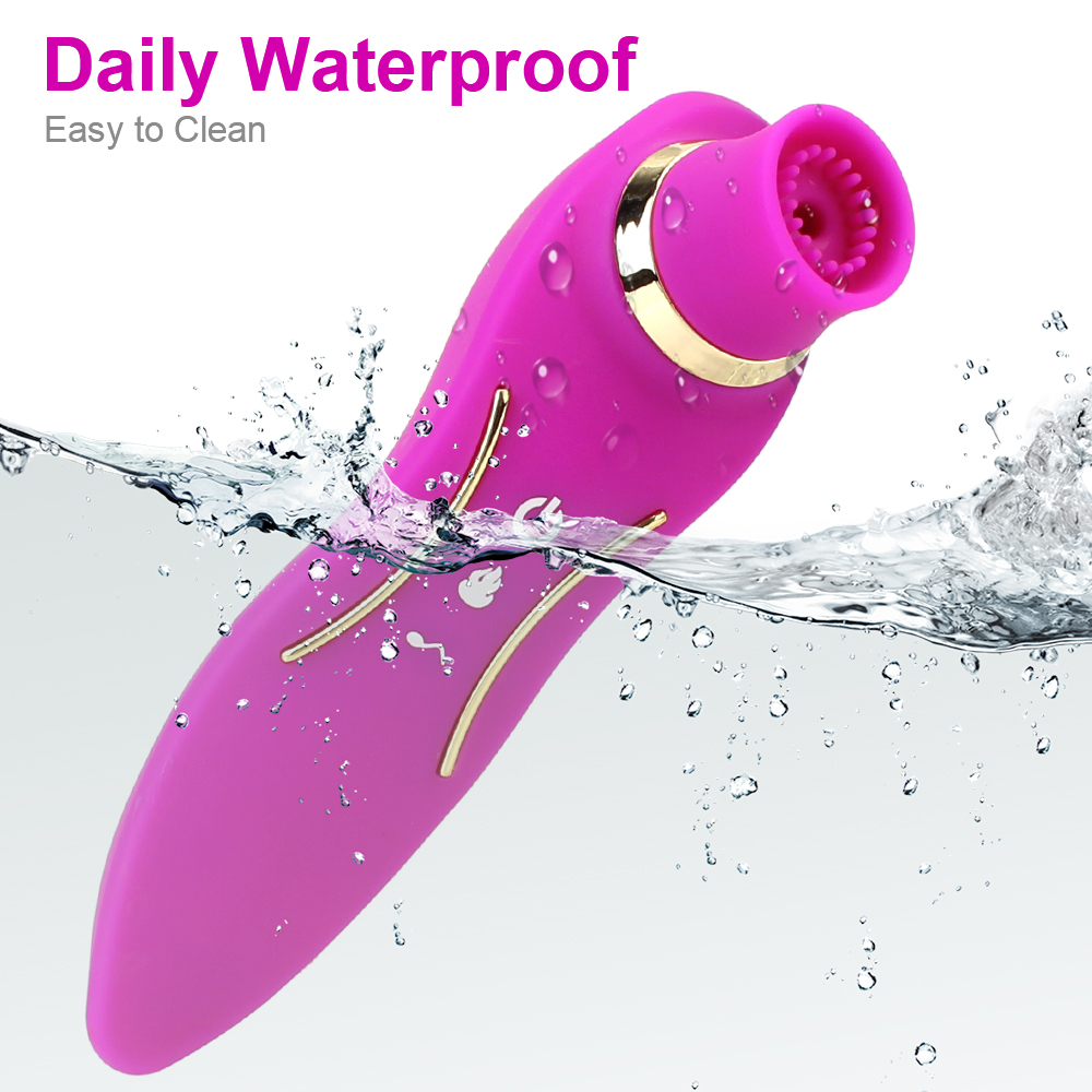 Fanara Clitoris Sucker & Warming Vibrator Sucking Vibrating Adult Female Masturbation Toy - 