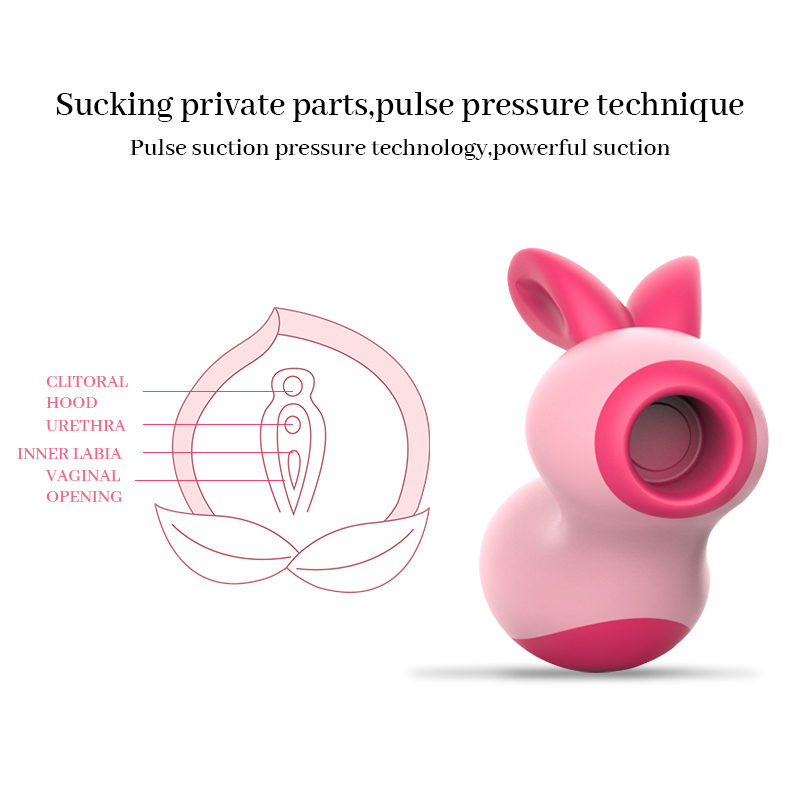 Rabbit Clit Sucker Vagina Sucking Vibrator For Adults - 