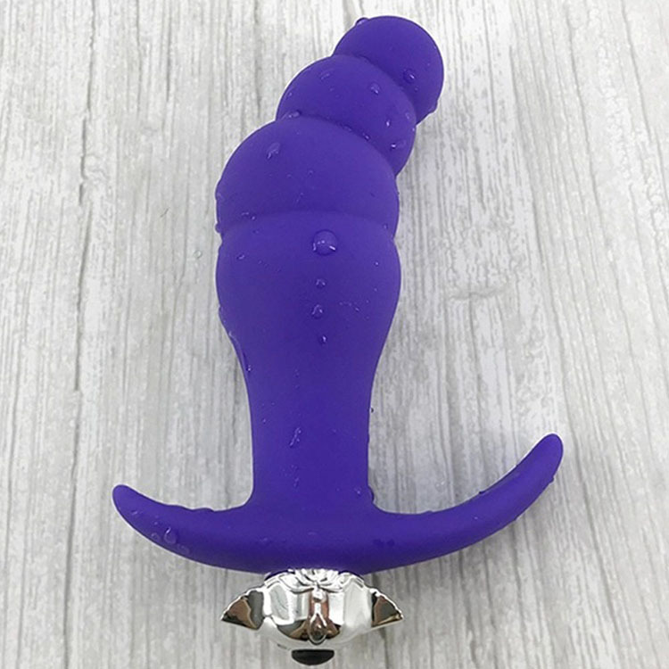Female Pull Bead Anal Plug Vibrator Sex Toy For Adults - 