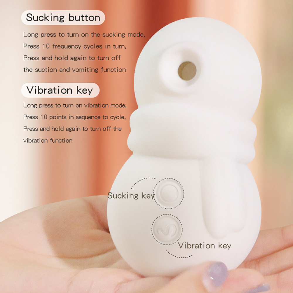 10 Powerful Modes Sucking Vibrators Clit Nipple Sucker For Women - 