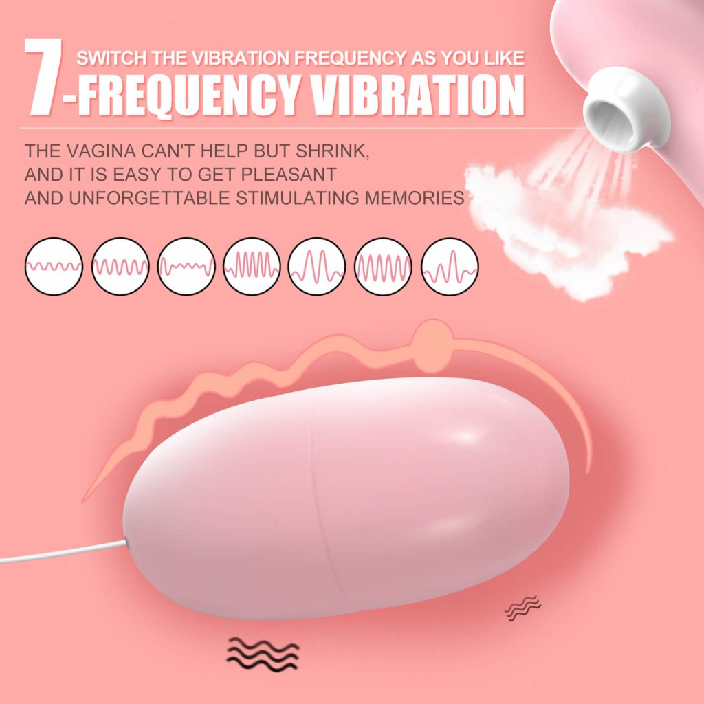 Tongue licking Vibrator Female Mini Sucking Jumping Egg - 