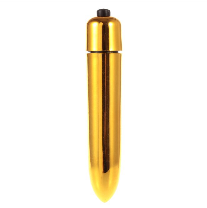 Fun Mini Bullet Vibrator 10 Frequencies Vibration Tip Frosted Vibrating Bullet - 