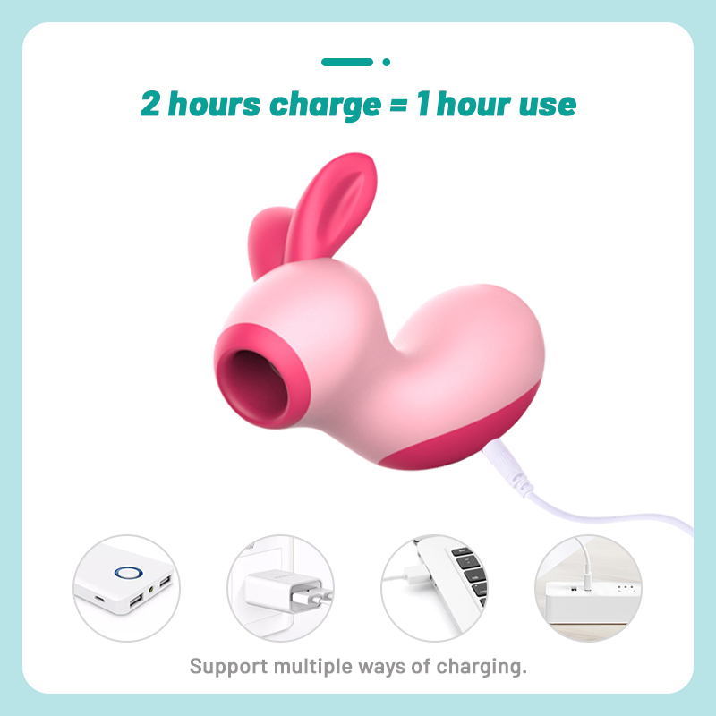 Rabbit Clit Sucker Vagina Sucking Vibrator For Adults - 