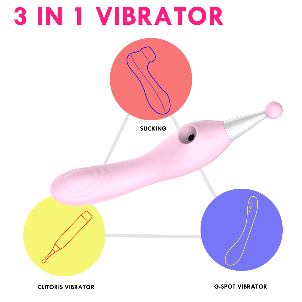 Vagina Sucking Vibrator Clitoris Stimulator - 