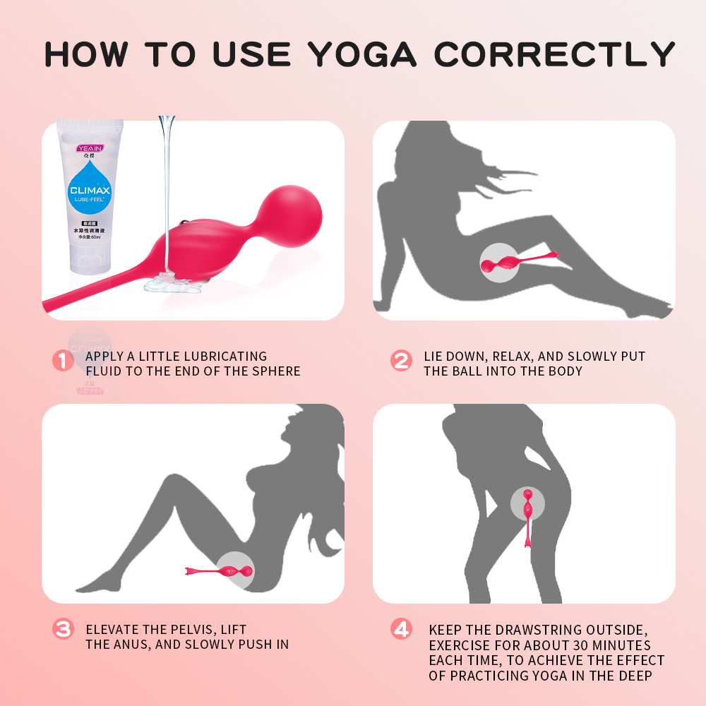 Wireless Remote Control Electrick Shock & Vibrating Kegal Ball - 