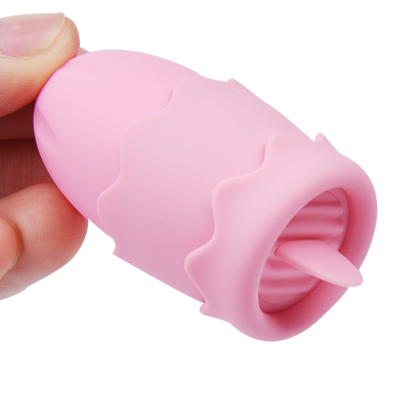 Tongue Licking Clitoral Nipple Massage Vibrator For Her - 