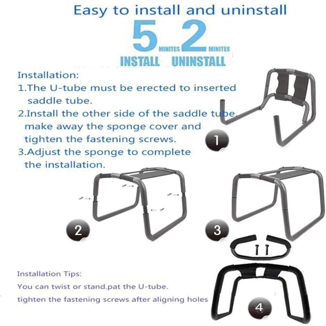 Multi-position Sex Chair with Foam Armrest, Multifunction Detachable Stretch Chair - 