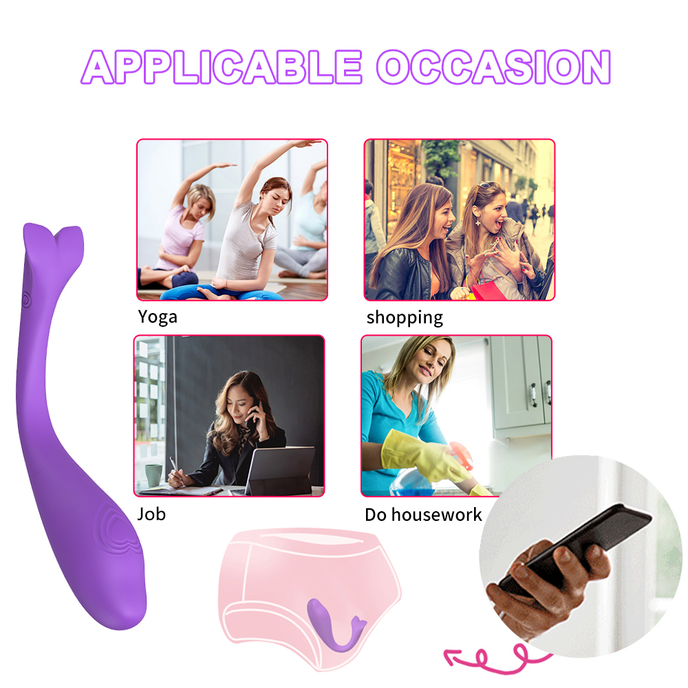 Remote Control App Bluetooth Vibrator For Women G-spot Clitoris Powerful Small Vibrator - 