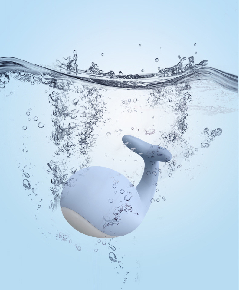Whale Cute Vibrate Masturbation Bouncing Egg Adult Adult Sex Toy - 