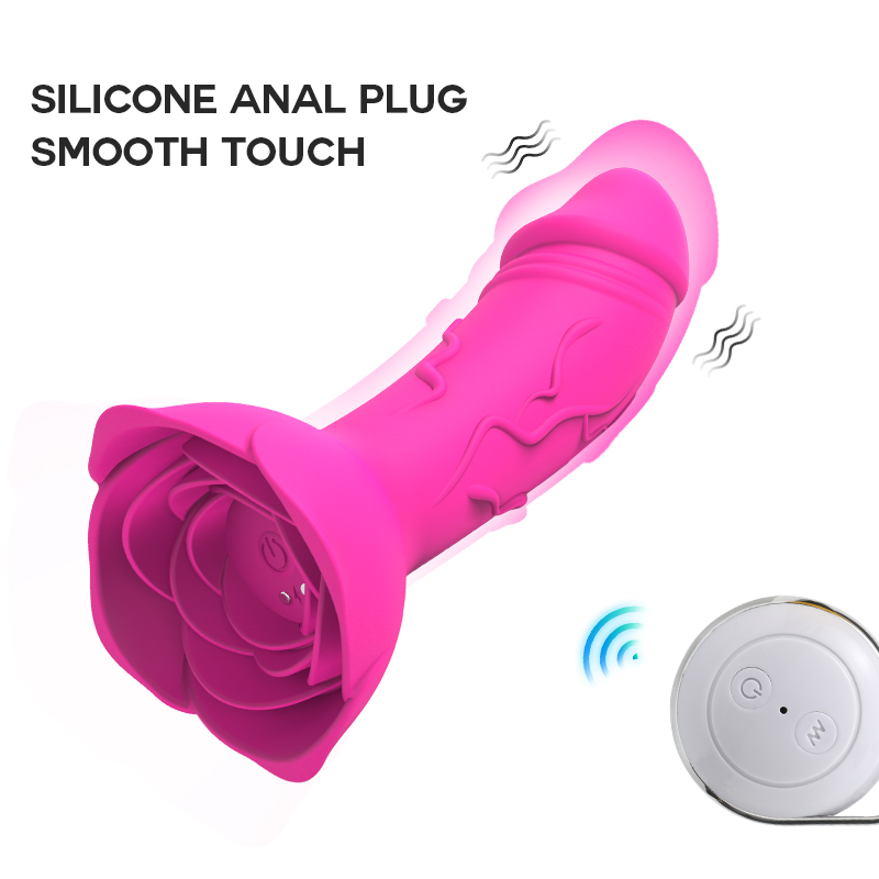 Wireless Remote Control Vibrating Rose G Spot Stimulator - 