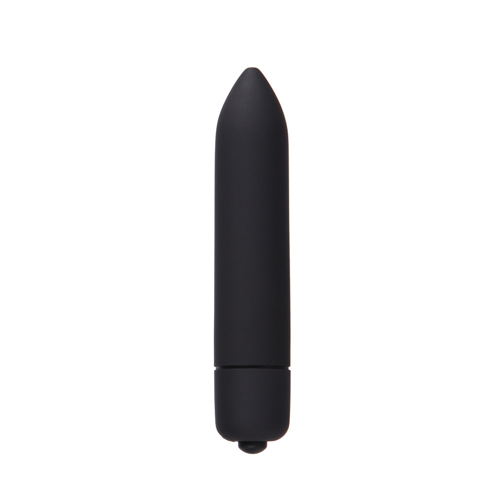 Fun Mini Bullet Vibrator 10 Frequencies Vibration Tip Frosted Vibrating Bullet - 