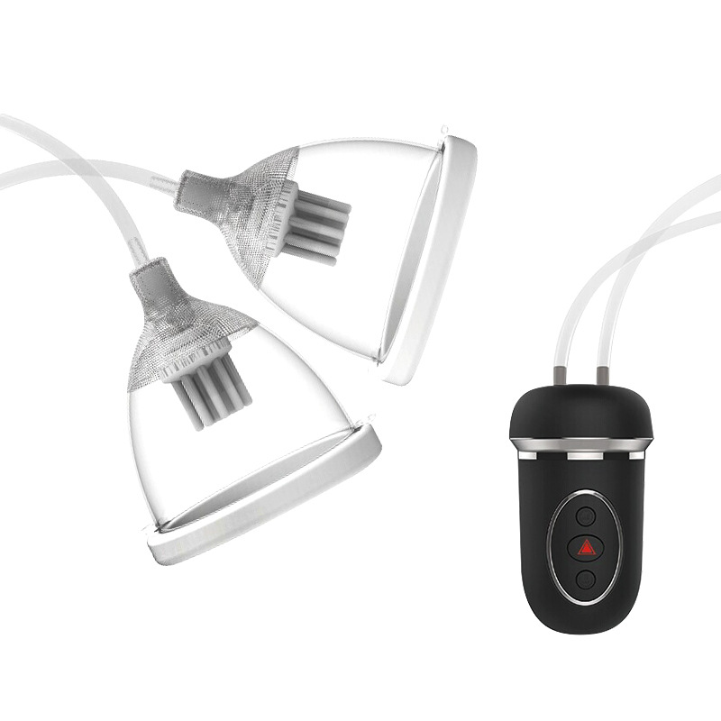 Vibrating Breast Massager Nipple Stimulation Sex Toy For Adults - 