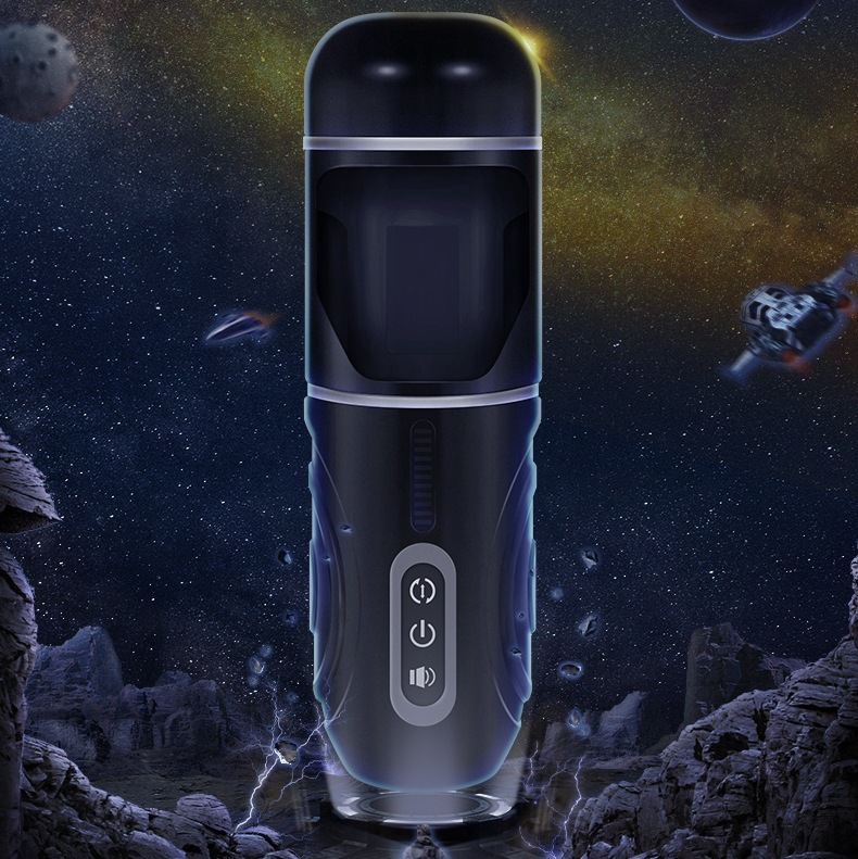 Automatic Telescopic Rotation Masturbation Cup Detachable Penile Training Sex Toy For Adult Male - 