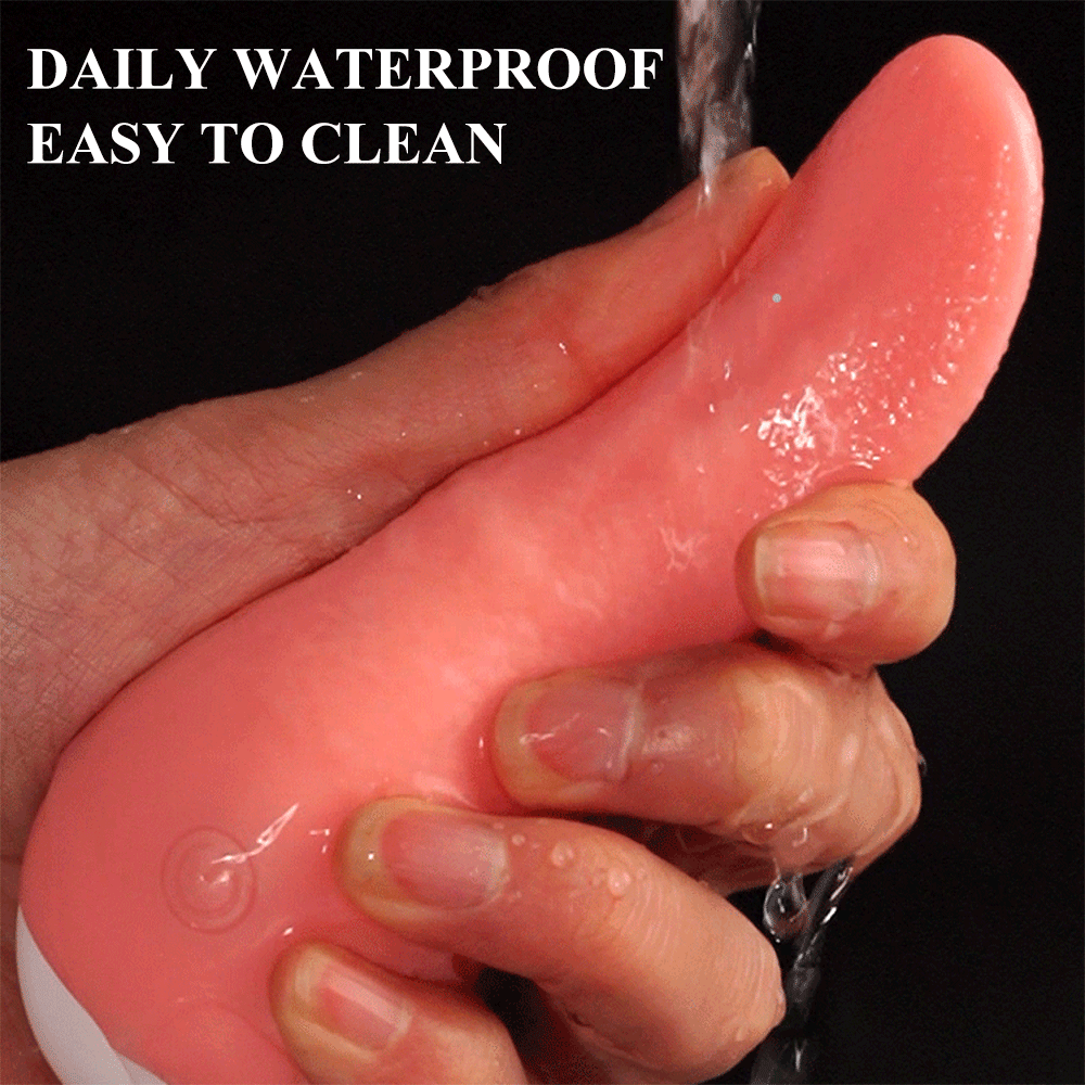 Tongue Licking Vibrator For Women G Spot Clitoral Stimulator - 