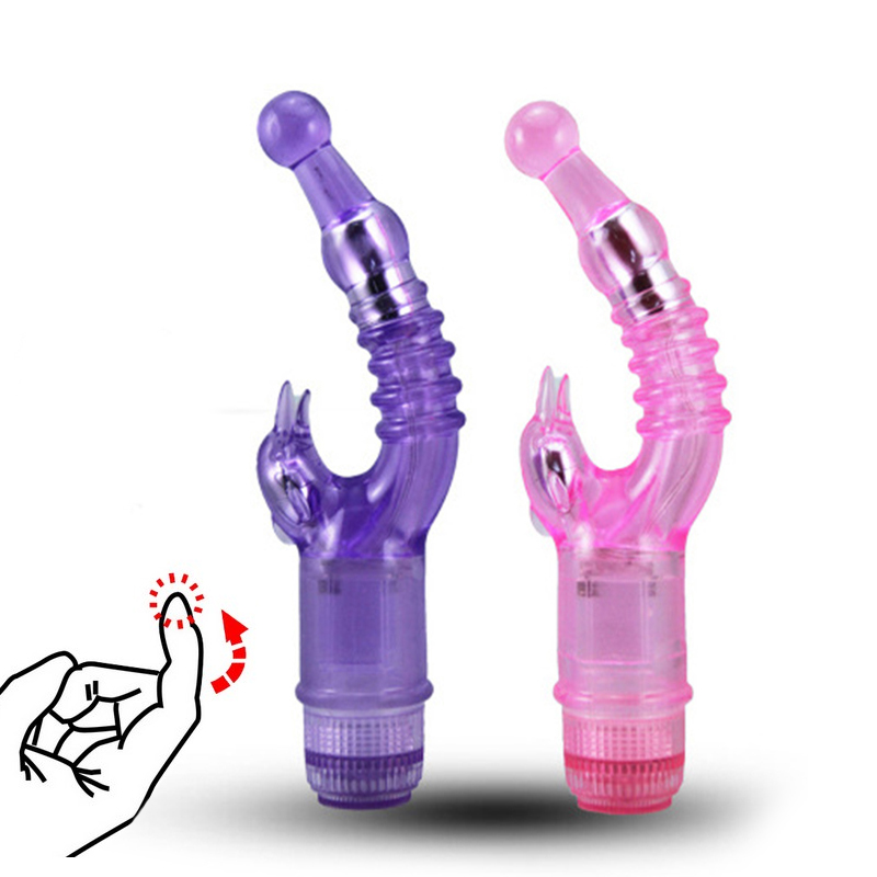 Dolphin Play Ball Female Double Vibrator G-point And Clitoris Stimulator - 