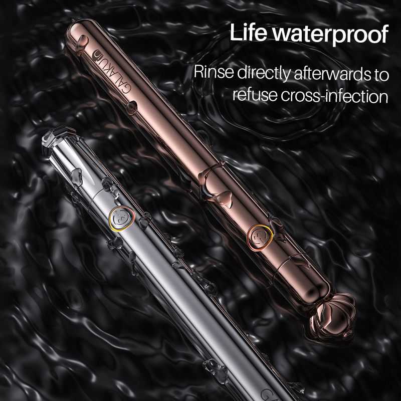 10 Frequency Strong Shock Slim Discreet Vibrator Full Body Massage Anal Breast Vaginal Stimulation Sex Toy - 