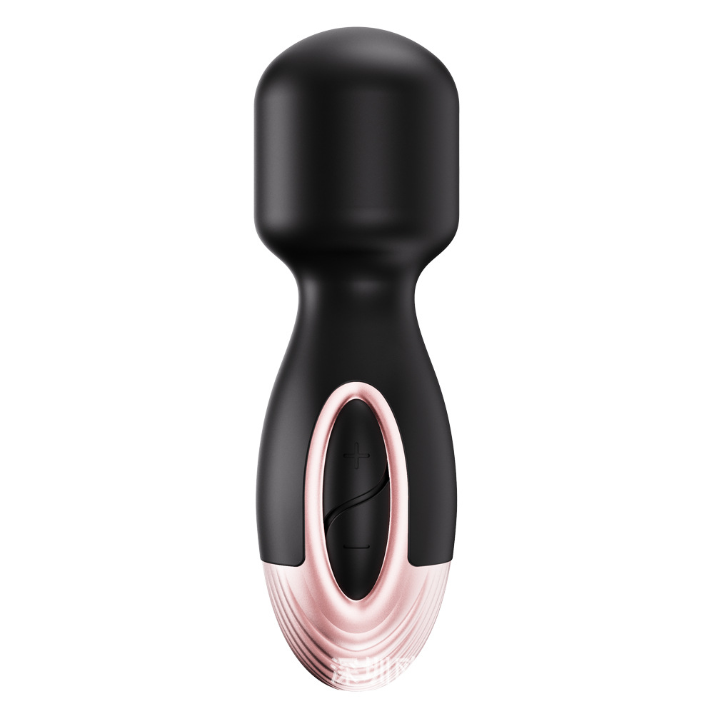 Violets Mini Silicone Massage Wand Vibrator - 