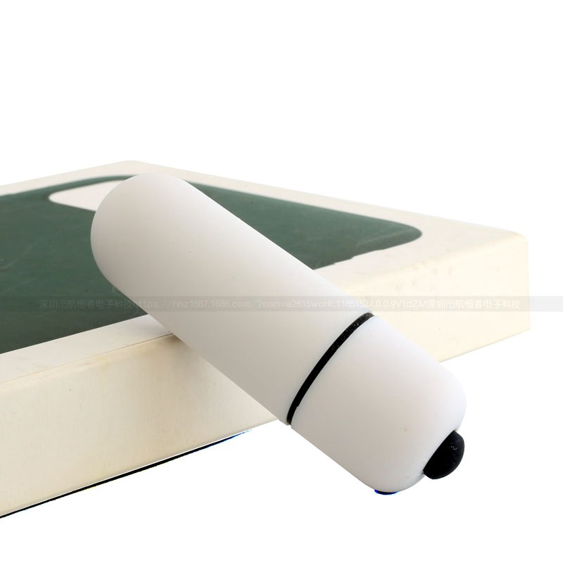 Fun Mini Bullet Vibrator 10 Frequencies Vibration Tip Frosted Vibrating Bullet - 